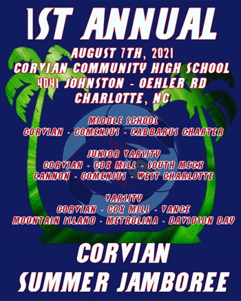 Flyer for 1st Annual Corvian Summer Jamboree