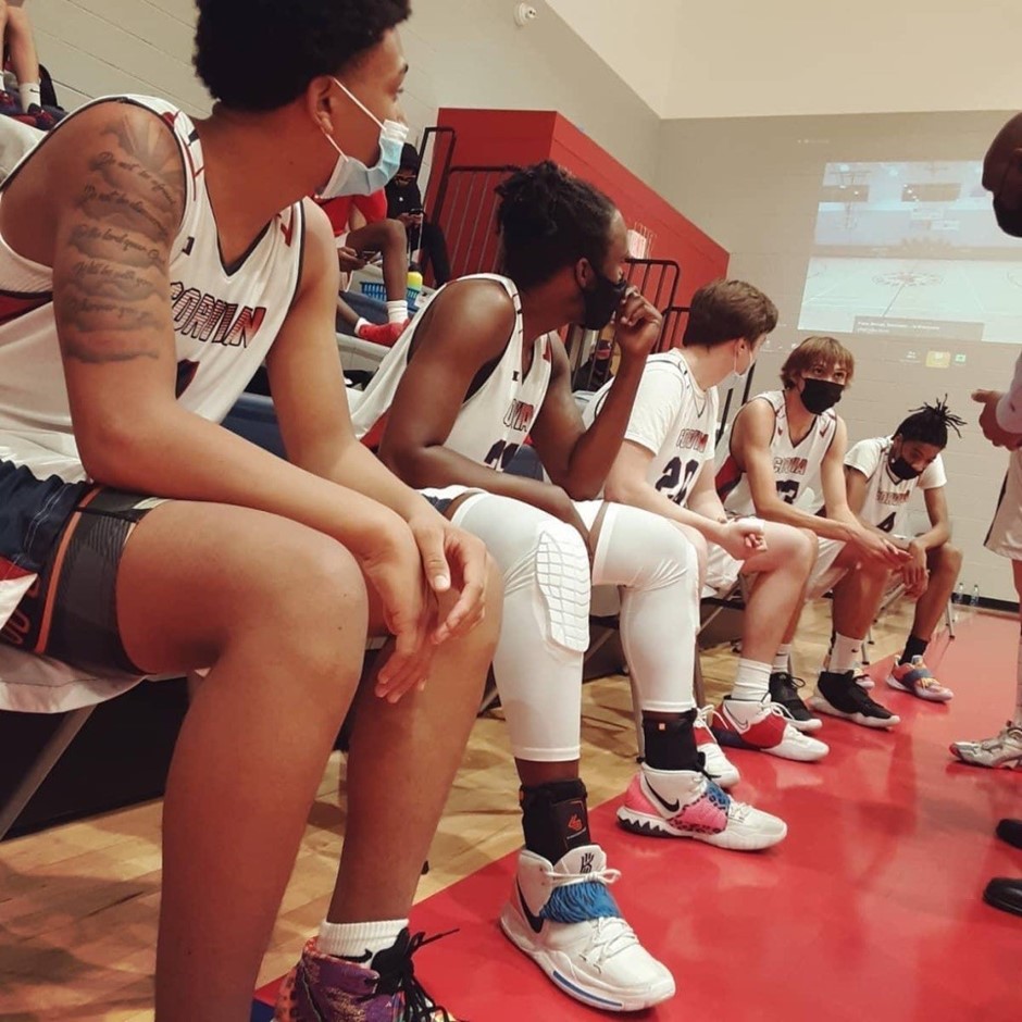 Basketball players